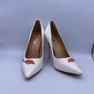 FSJ Formal Pointed Toe Pumps High Heel Stilettos